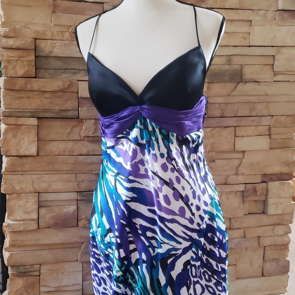🎉HOST PICK🎉 Cache Satin Cocktail Dress
